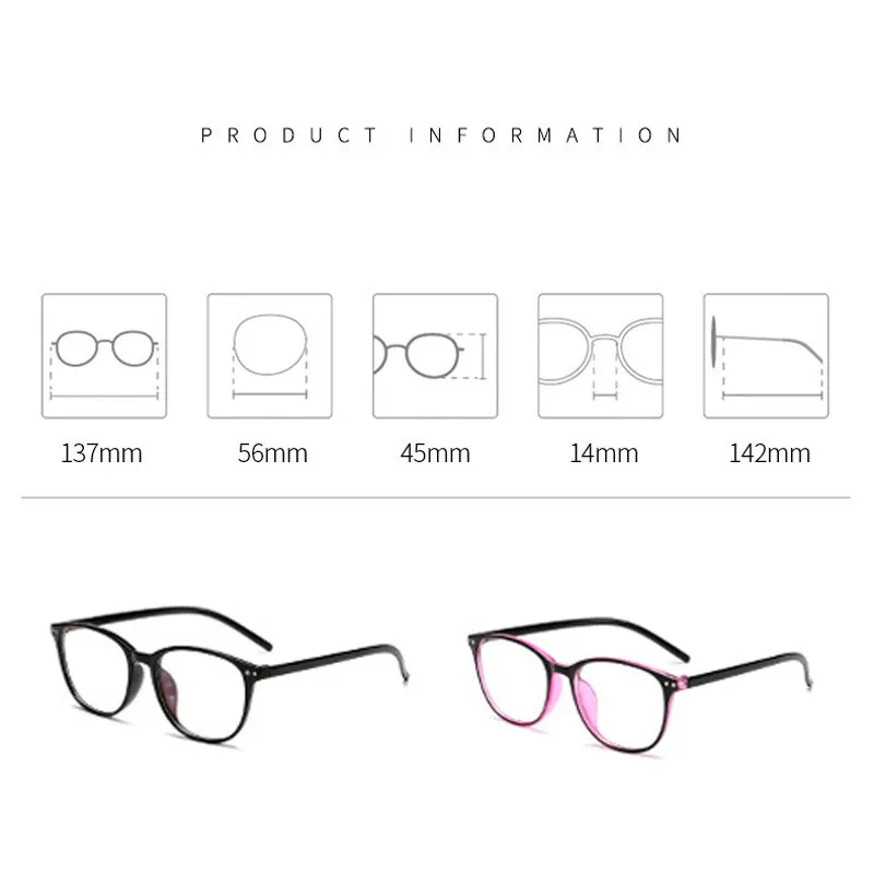 Elbru Women Men Reading Glasses Anti Blue Light Presbyopic Glasses Ultralight Eyeglasses Diopters +1.0 +1.5 +2.0 +2.5 +3 +3.5 +4
Elbru Women Men Reading Glasses Anti Blue Light Presbyopic Glasses Ultralight Eyeglasses Diopters +1.0 +1.5 +2.0 +2.5 +3 +3.5 +4
