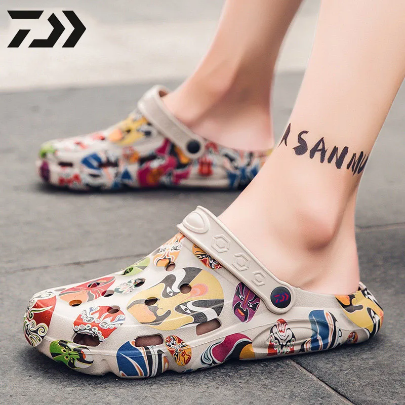 New 2022 Fishing Shoes Breathable Beach Sandals Camouflage Outdoor Shoes Light Weight Slipper Daiwa Men Summer Soft Water Shoes
New 2022 Fishing Shoes Breathable Beach Sandals Camouflage Outdoor Shoes Light Weight Slipper Daiwa Men Summer Soft Water Shoes