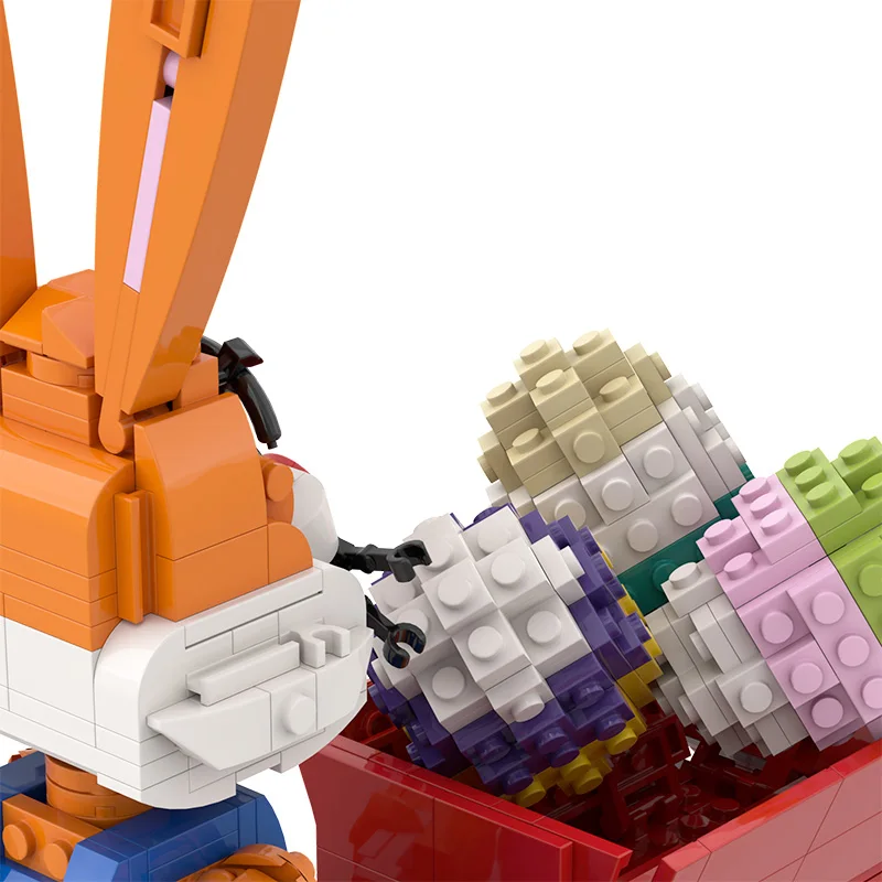 MOC Rabbit Baby Easter DayEgg Bunny Cute Animal Building Block Toy DIY Model For Children's Girl Boys Happy Easter Gifts 774pcs
MOC Rabbit Baby Easter DayEgg Bunny Cute Animal Building Block Toy DIY Model For Children's Girl Boys Happy Easter Gifts 774pcs