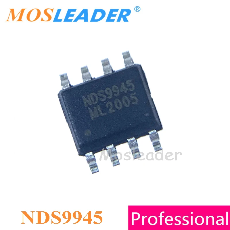 Mosleader NDS9945 SOP8 100PCS 1000PCS Dual N-Channel 60V 3.5A 9945 Chinese высокое качество
Mosleader NDS9945 SOP8 100PCS 1000PCS Dual N-Channel 60V 3.5A 9945 Chinese высокое качество