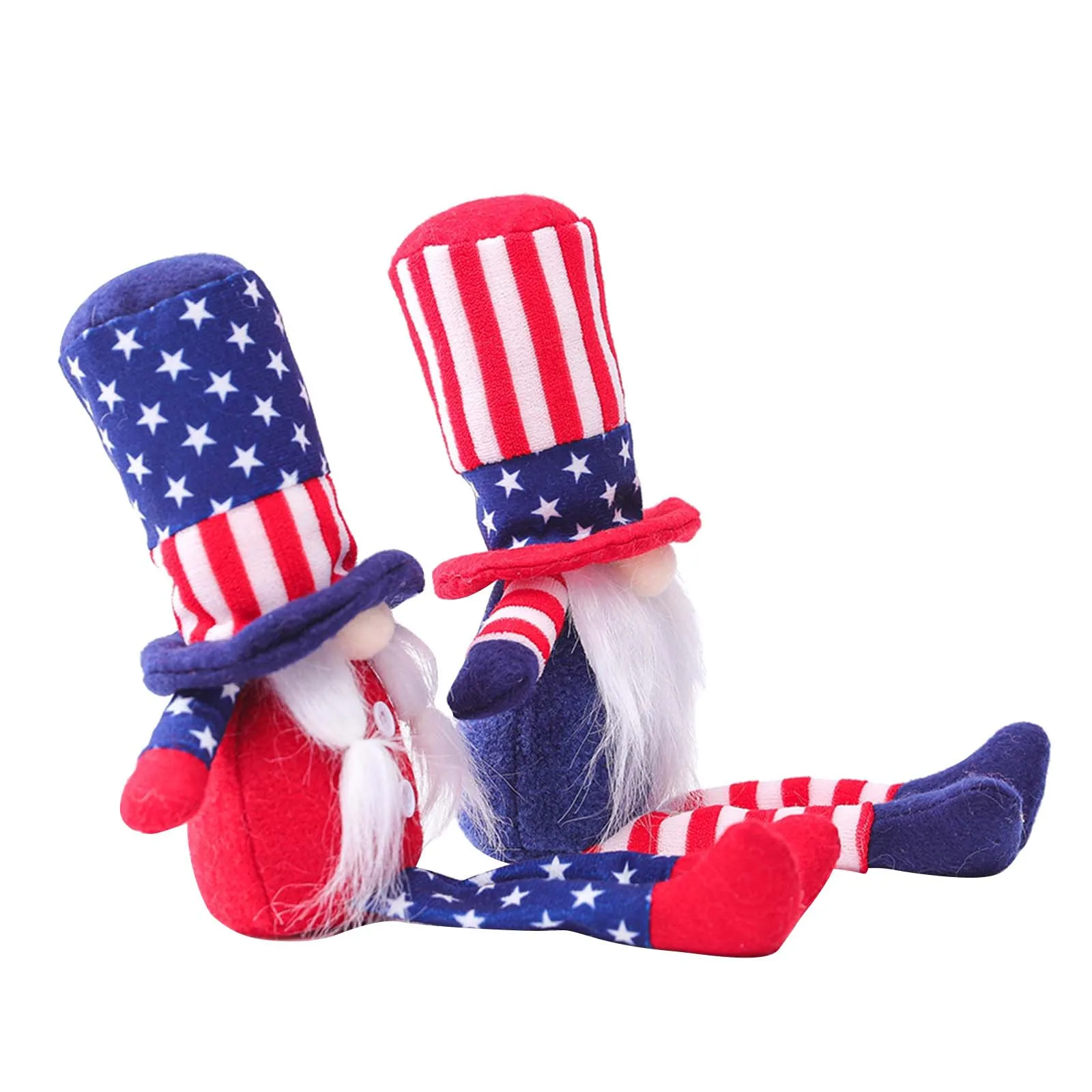 A Pair Of Long-Legged Dwarf Patriotic Doll Lovers Plush Toys Decoration Holiday Gifts Wearing Hat Long Beard Decoration Toy Gift
A Pair Of Long-Legged Dwarf Patriotic Doll Lovers Plush Toys Decoration Holiday Gifts Wearing Hat Long Beard Decoration Toy Gift