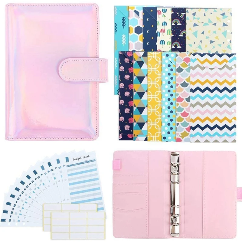 28 Pieces PU Leather Budget Planner System Organizer Binder Cash Envelope for Budgeting Envelopes for Storage Cash
28 Pieces PU Leather Budget Planner System Organizer Binder Cash Envelope for Budgeting Envelopes for Storage Cash