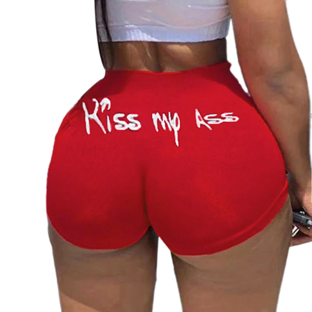 Women Shorts, Summer High-Waist Pants, Elastic Tight Words Printed Party Club Run Wear
Women Shorts, Summer High-Waist Pants, Elastic Tight Words Printed Party Club Run Wear