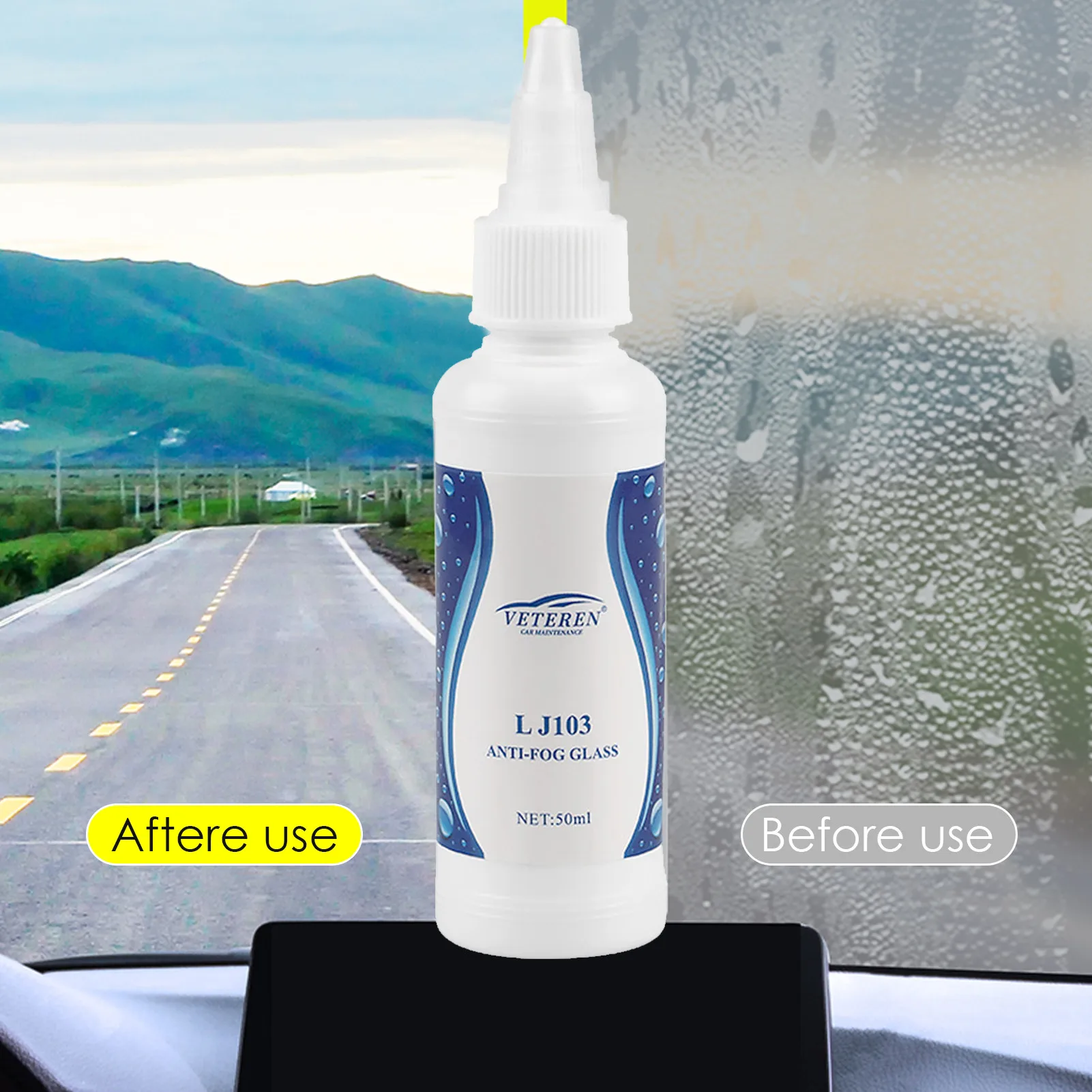 50ML Professional Car Window Defogging Spray Anti-fog Waterproof Windshield Agent Vehicle Home Dual Use Glasses Cleaning Spray
50ML Professional Car Window Defogging Spray Anti-fog Waterproof Windshield Agent Vehicle Home Dual Use Glasses Cleaning Spray