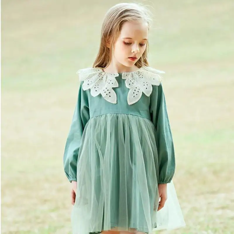 Girls Spring Dress 2020 New Korean Style Big Kids Little Girls Spring Long Sleeve Princess Dresses Luxury Kids Elegant Clothes
Girls Spring Dress 2020 New Korean Style Big Kids Little Girls Spring Long Sleeve Princess Dresses Luxury Kids Elegant Clothes