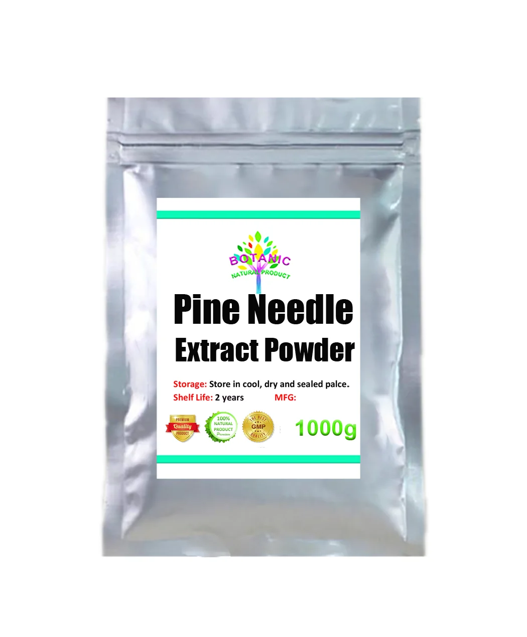 100g-1000g. Pine needle extract powder. Protect eyes. Restrain insomnia. Package
100g-1000g. Pine needle extract powder. Protect eyes. Restrain insomnia. Package