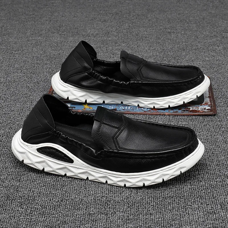 Free Shipping New Men 's Business Casual Set Foot Leather Men 's Shoes Comfortable Flat British Style Men
Free Shipping New Men 's Business Casual Set Foot Leather Men 's Shoes Comfortable Flat British Style Men