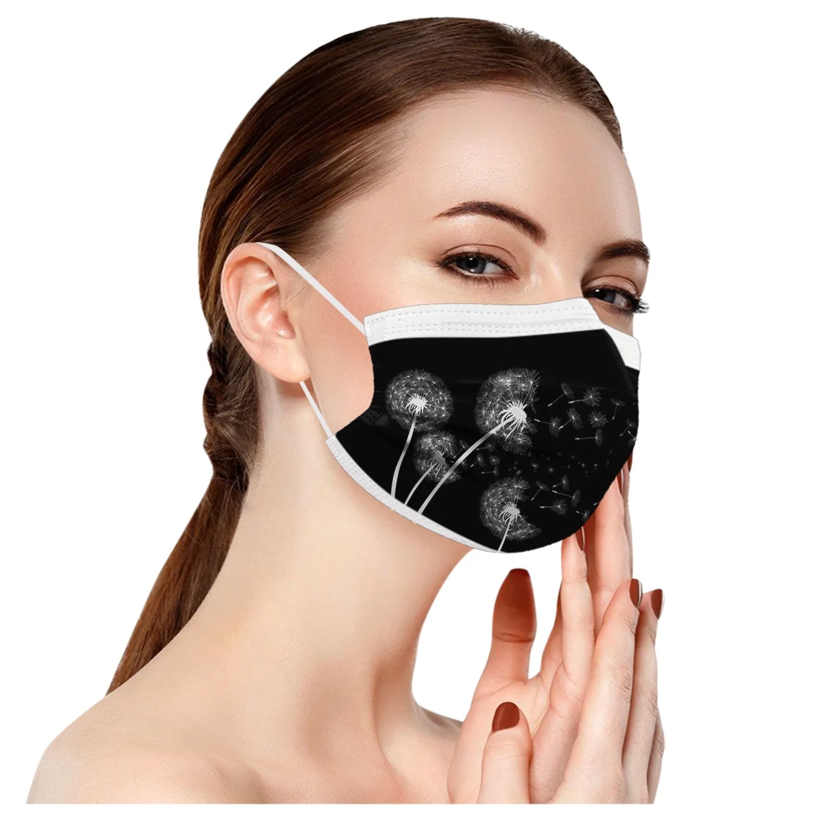 50PCS Adults Mask Beautiful Elegant Flower Prints Breathable 3 -layer Disposable Mask Outdoor -pollution Mask Masque mascarillas
50PCS Adults Mask Beautiful Elegant Flower Prints Breathable 3 -layer Disposable Mask Outdoor -pollution Mask Masque mascarillas