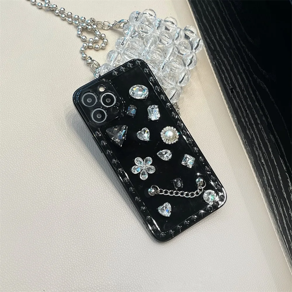 Bling Diamond Phone Case for Iphone 12 Pro Max Coque Black Photo Frame Cover for Iphone 11 XR X 7P 7 8 SE2020 Lens Protect Case
Bling Diamond Phone Case for Iphone 12 Pro Max Coque Black Photo Frame Cover for Iphone 11 XR X 7P 7 8 SE2020 Lens Protect Case