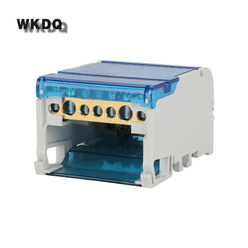 WKH407 Din Rail Terminal Blocks Modular Screw Connection Power Distribution Block Box Universal Electric Wire Junction WKH-407
WKH407 Din Rail Terminal Blocks Modular Screw Connection Power Distribution Block Box Universal Electric Wire Junction WKH-407