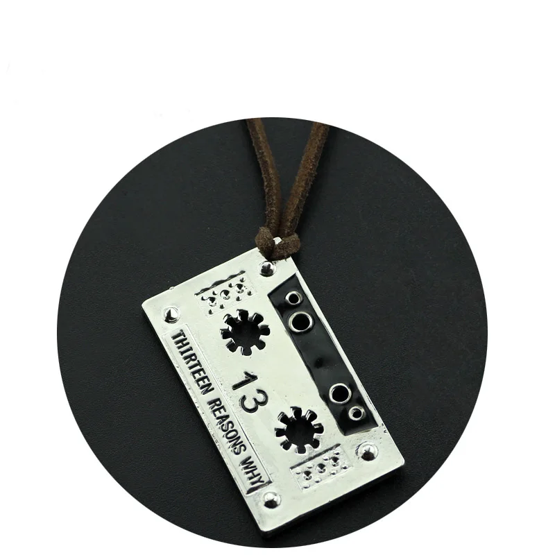 Trending Hot Selling Thirteen Reasons Audio Tape Tape Necklace Keychain European and American Movie Keyring Key chains
Trending Hot Selling Thirteen Reasons Audio Tape Tape Necklace Keychain European and American Movie Keyring Key chains