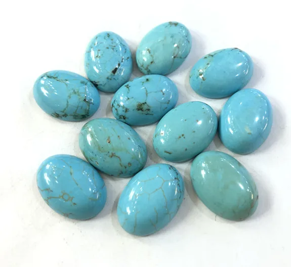 Wholesale Natural Gem stone Cabochon Turquoise Jasper Beads 13x18mm Flat bottom Oval Gem stone CAB for jewelry making 10pcs/lot
Wholesale Natural Gem stone Cabochon Turquoise Jasper Beads 13x18mm Flat bottom Oval Gem stone CAB for jewelry making 10pcs/lot