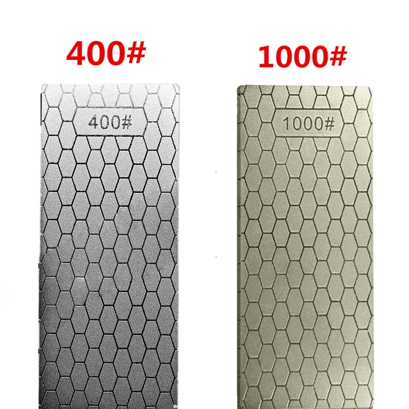 Single Side Diamond Knifes Sharpener 400/1000 Sharpening Stone Polished Whetstone Grinder Grindstone Kitchen Tool Accessories
Single Side Diamond Knifes Sharpener 400/1000 Sharpening Stone Polished Whetstone Grinder Grindstone Kitchen Tool Accessories