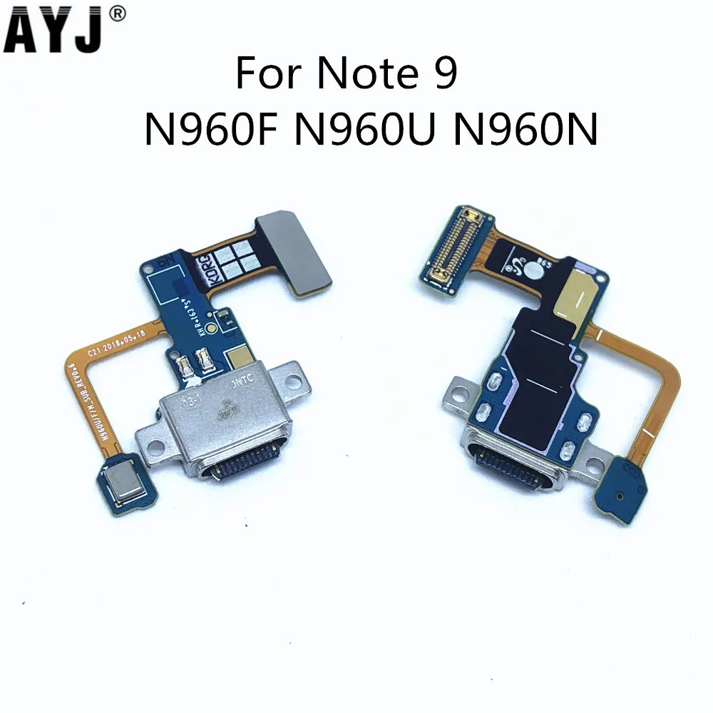 1 AYJ для Samsung Galaxy Note 9 зарядный порт N9600 N960u N960f N960n USB Type c док разъем гибкий кабель
