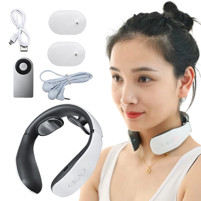 3D Smart Neck Massager Shoulder Cervical Massager with 4Modes Electric Therapy Pulse Pain Relief Tool Portable Massage Device
3D Smart Neck Massager Shoulder Cervical Massager with 4Modes Electric Therapy Pulse Pain Relief Tool Portable Massage Device