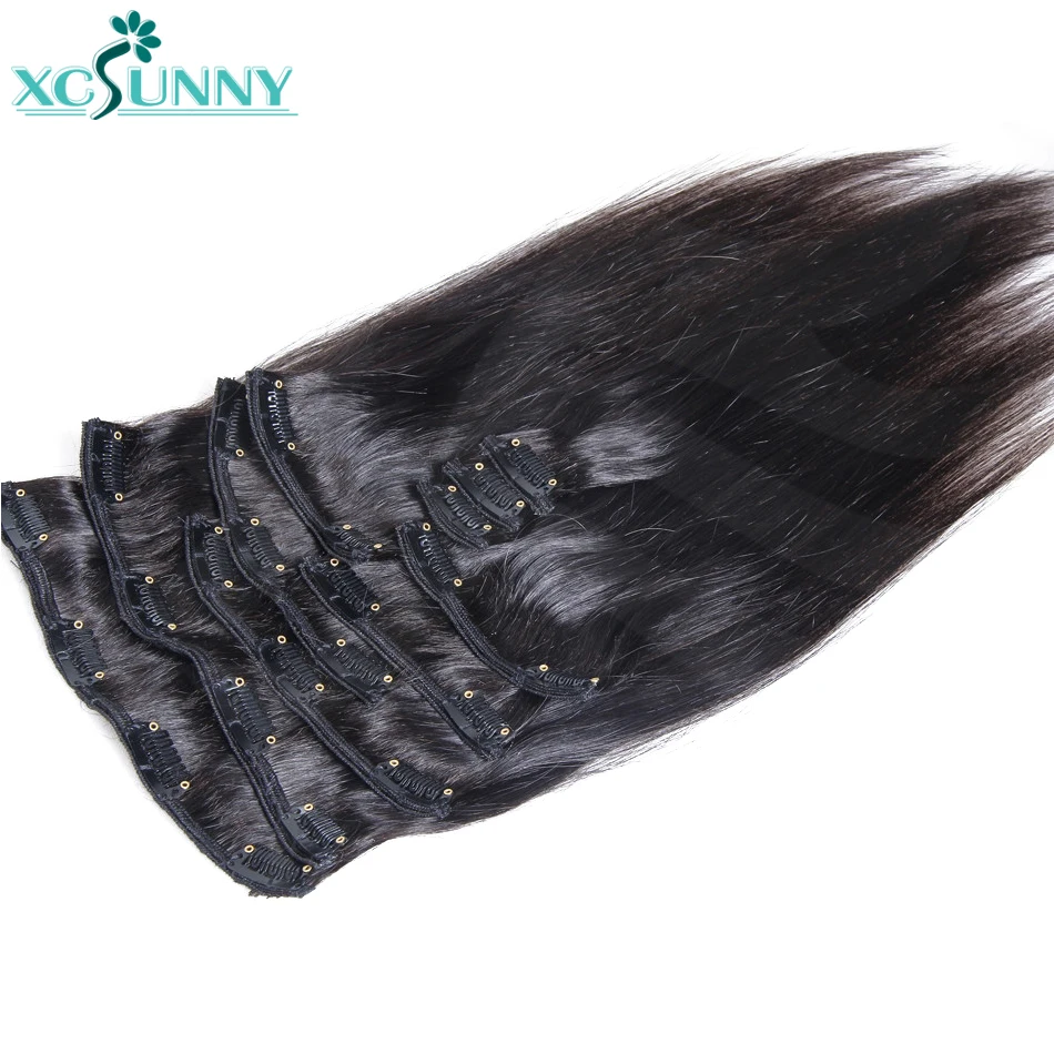 Silky Straight Human Hair Clip In Hair Extensions Remy Peruvian Natural Hair Clip Ins 120g/140g/240g 8Pcs/Set 10Pcs/Set xcsunny
Silky Straight Human Hair Clip In Hair Extensions Remy Peruvian Natural Hair Clip Ins 120g/140g/240g 8Pcs/Set 10Pcs/Set xcsunny