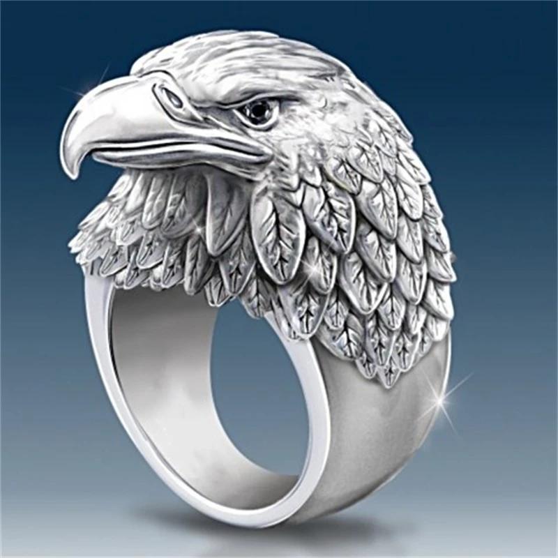 Vintage Viking Geometric Eagle Carved Ring Fashion Men's Xiu'an Party Gothic Punk Domineering Animal Ring Jewelry
Vintage Viking Geometric Eagle Carved Ring Fashion Men's Xiu'an Party Gothic Punk Domineering Animal Ring Jewelry