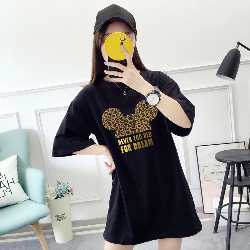 Disney Women Dress Mickey Mouse Cartoon Printing Sexy Sundresses Short Sleeve Casual Black Summer Mini Dresses Kawaii Vestidos
Disney Women Dress Mickey Mouse Cartoon Printing Sexy Sundresses Short Sleeve Casual Black Summer Mini Dresses Kawaii Vestidos