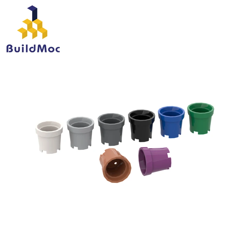 BuildMOC 18742 Flower Pot For Building Blocks Parts DIY Construction Classic Brand Children Gift Toys
BuildMOC 18742 Flower Pot For Building Blocks Parts DIY Construction Classic Brand Children Gift Toys