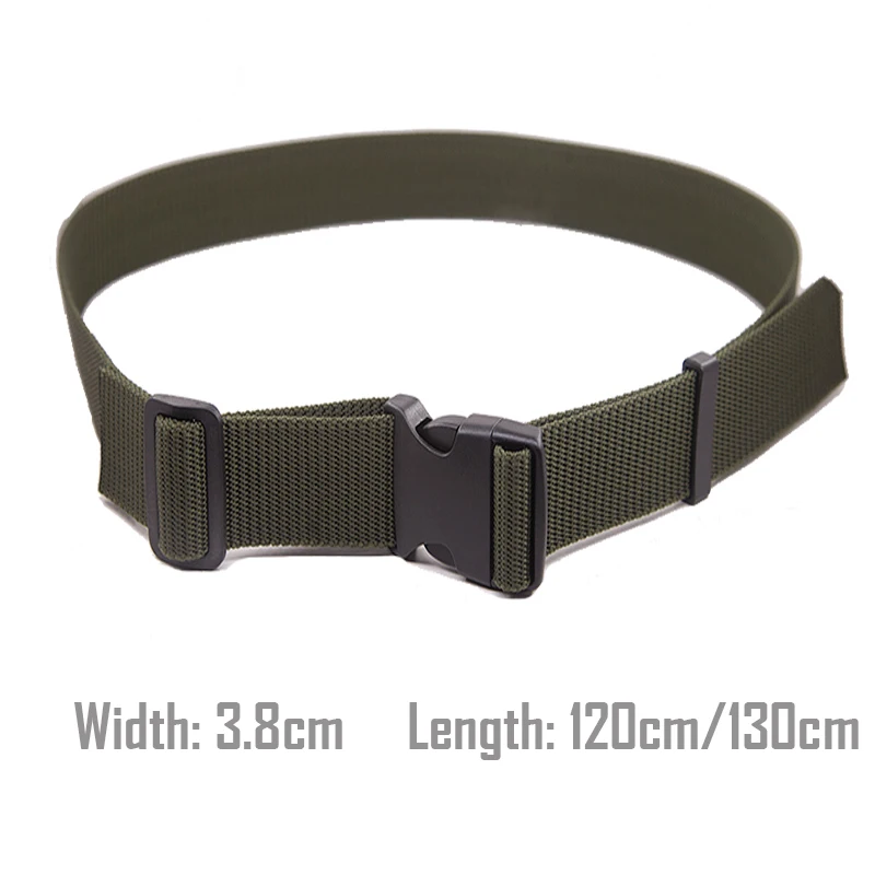 Military Nylon Belt Army Belt Men Combat Waist Belt with Plastic Plugging Buckle Tactical Adjustable Outdoor Belt for Training
Military Nylon Belt Army Belt Men Combat Waist Belt with Plastic Plugging Buckle Tactical Adjustable Outdoor Belt for Training
