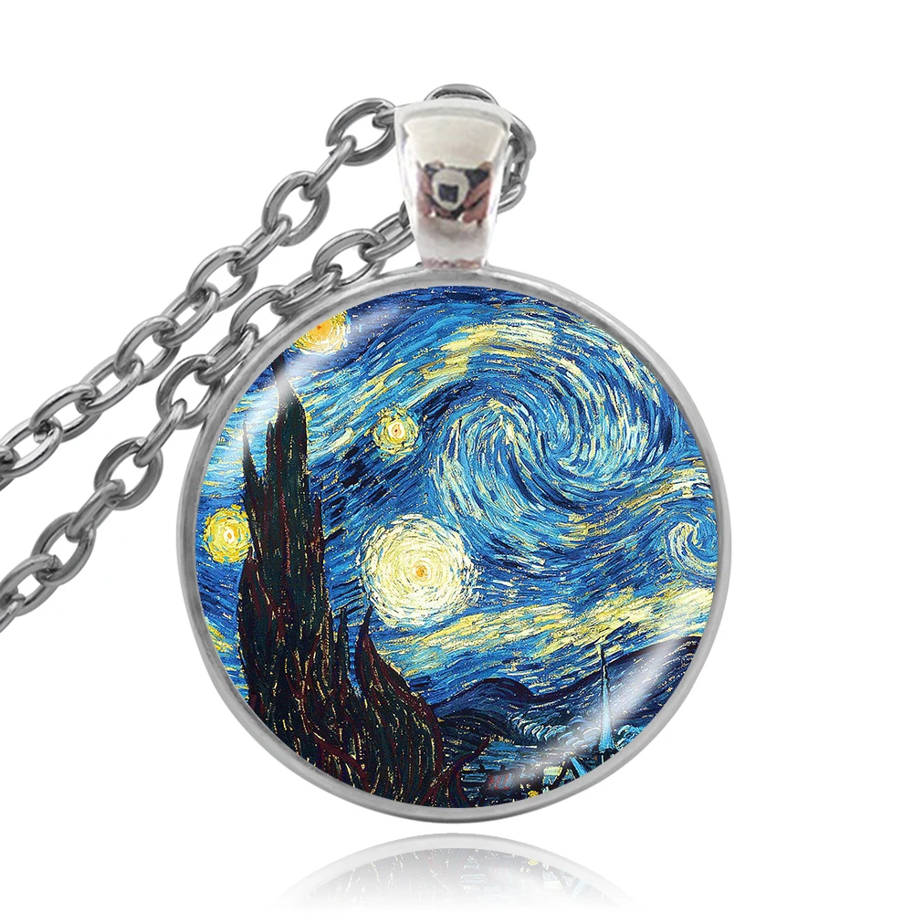 KARAIRIS 2020 New Glass Cabochon Art Picture Handmade Statement Necklaces Nebula Galaxy Pendant Necklace Universe Planet Jewelry
KARAIRIS 2020 New Glass Cabochon Art Picture Handmade Statement Necklaces Nebula Galaxy Pendant Necklace Universe Planet Jewelry