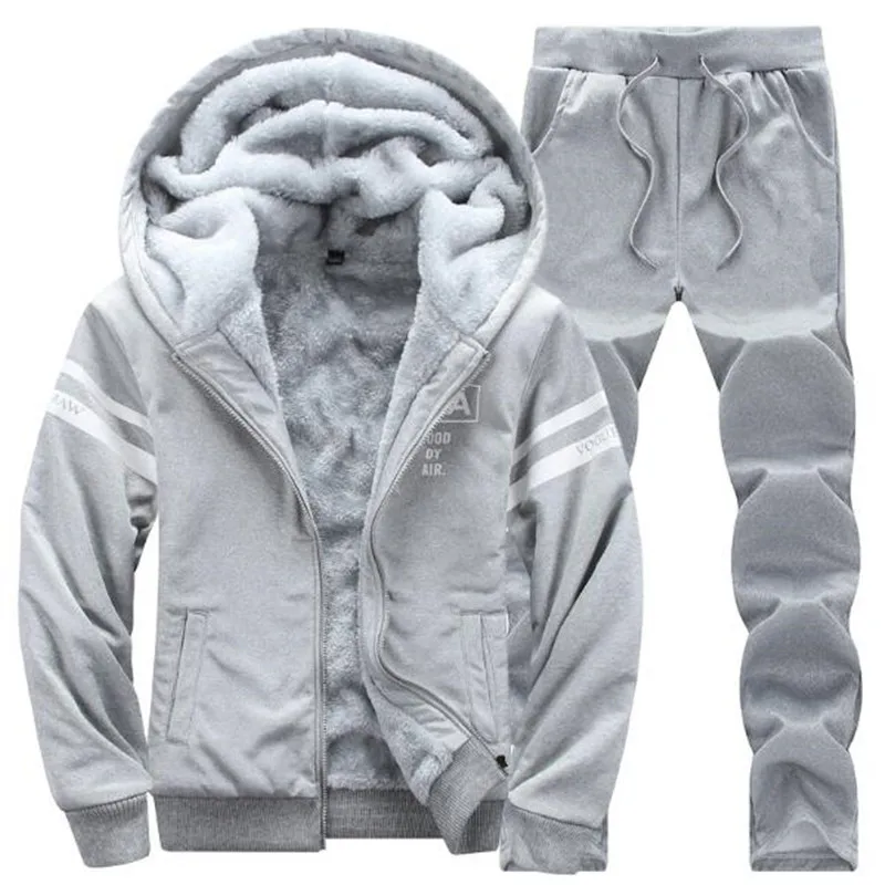 2019 NEW Tracksuit Men's set Winter Running Two Piece Sets Cotton Inner Fleece Thick Hooded 2PC Jacket Pants Sport Jogging Suits
2019 NEW Tracksuit Men's set Winter Running Two Piece Sets Cotton Inner Fleece Thick Hooded 2PC Jacket Pants Sport Jogging Suits