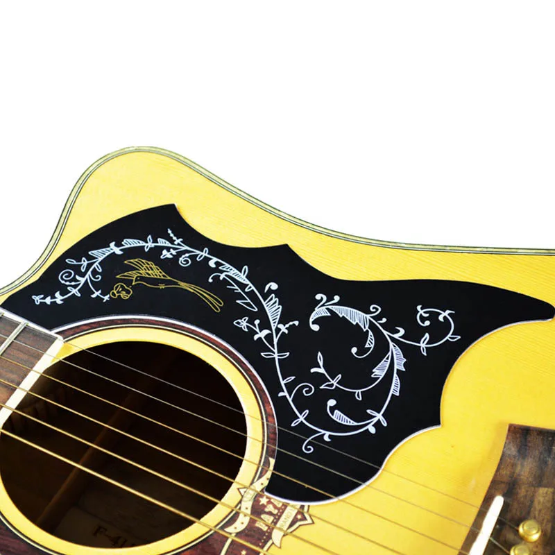 Ohello Guitar Flower Bird Guards Acoustic Guitar Pickguard Self-adhesive Celluloid Fit for 40" 41 Inch Size Folk Guitar Guards
Ohello Guitar Flower Bird Guards Acoustic Guitar Pickguard Self-adhesive Celluloid Fit for 40" 41 Inch Size Folk Guitar Guards