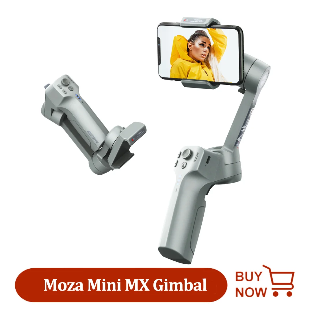 3-осевой Ручной Стабилизатор Moza Mini MX MX2 складной карманный стабилизатор для