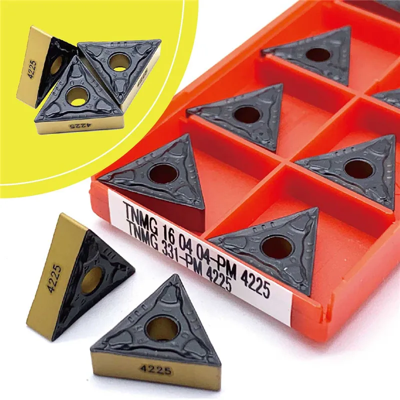 TNMG160404-PM 4225 TNMG160408-PM 4225 carbide tool indexable metal turning tools CNC turning tools high quality cutting tools
TNMG160404-PM 4225 TNMG160408-PM 4225 carbide tool indexable metal turning tools CNC turning tools high quality cutting tools