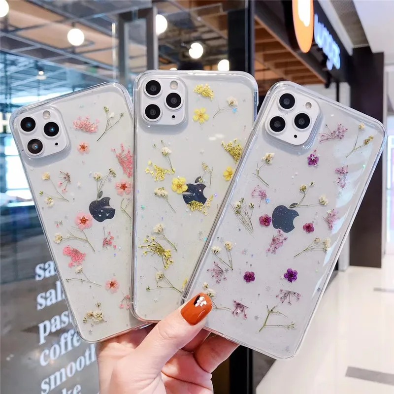 Real Dry Flower Glitter Clear Phone Case For iPhone 12 11 Pro Max 6 6S 7 8 Plus X XS XR MAX 12 Mini Epoxy Star Transparent Cover
Real Dry Flower Glitter Clear Phone Case For iPhone 12 11 Pro Max 6 6S 7 8 Plus X XS XR MAX 12 Mini Epoxy Star Transparent Cover