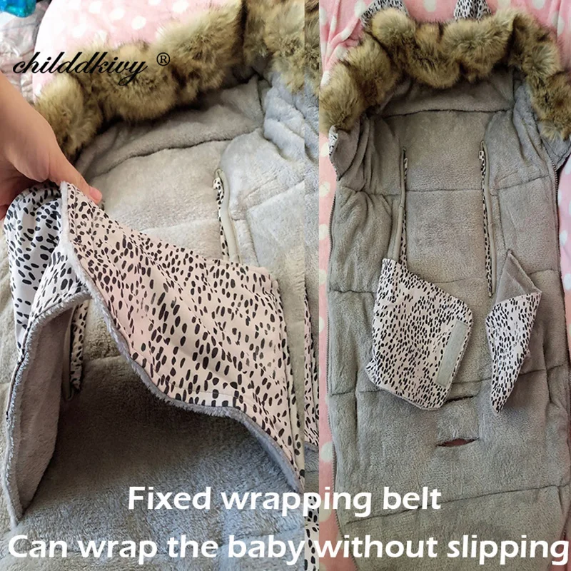 Warm Baby Sleeping Bag Stroller Winter Sleep Sacks for Infant Windproof Thicken Flannel Wheelchair Envelop For Newborn Footmuff
Warm Baby Sleeping Bag Stroller Winter Sleep Sacks for Infant Windproof Thicken Flannel Wheelchair Envelop For Newborn Footmuff