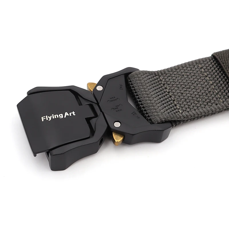 Flying art 2020 NEW Quick release aluminum alloy men's canvas tactical women 1.5' 3.8cm Customizable LOGO Nylon outdoor belt
Flying art 2020 NEW Quick release aluminum alloy men's canvas tactical women 1.5' 3.8cm Customizable LOGO Nylon outdoor belt