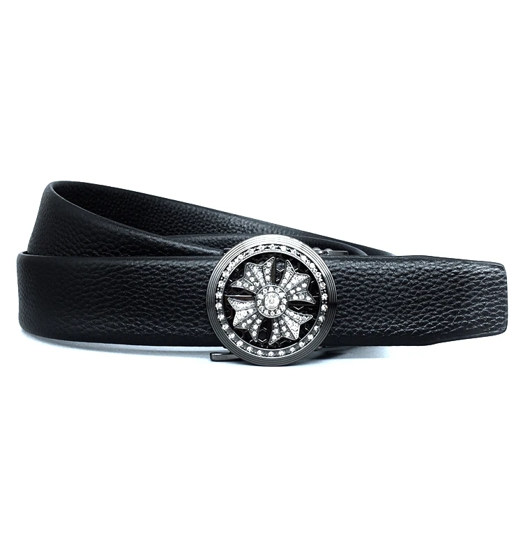 2021 New Design Luxury Brand Men's Automatic Buckle Diamond Floral Belt Head Layer Cowhide Belt Cowskin 3.5 Cm Wide
2021 New Design Luxury Brand Men's Automatic Buckle Diamond Floral Belt Head Layer Cowhide Belt Cowskin 3.5 Cm Wide