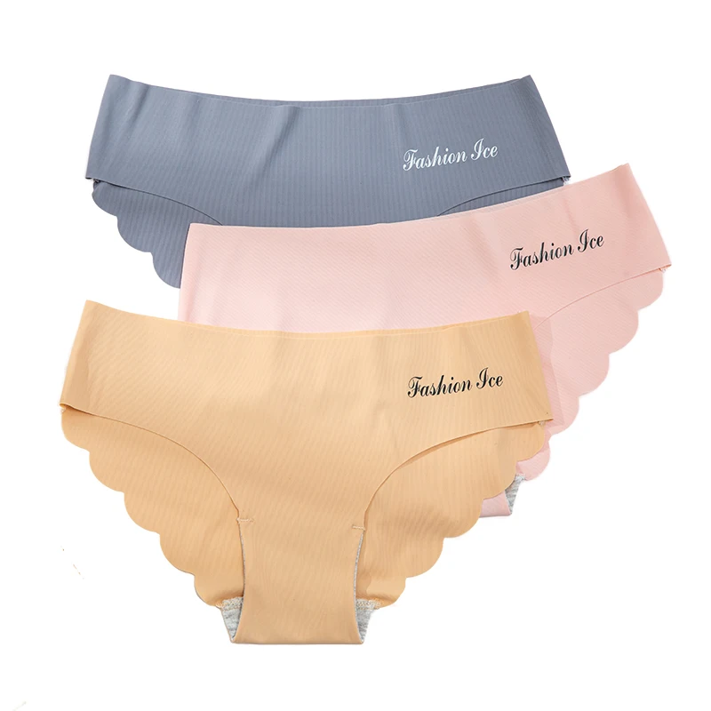 M-L Ice Silk Women Panties Seamless Sexy Lingerie High Quality Wavy edge Girl Panty Mid-Rise Female Underwear Intimate
M-L Ice Silk Women Panties Seamless Sexy Lingerie High Quality Wavy edge Girl Panty Mid-Rise Female Underwear Intimate