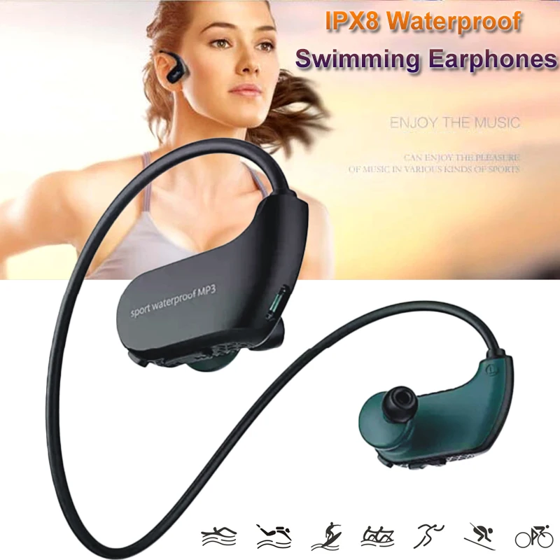 Модные уличные IPX8 водонепроницаемые спортивные наушники для дайвинга и бега, наушники для плавания, mp3-плеер, 4 Гб памяти, пыленепроницаемые ...
Модные уличные IPX8 водонепроницаемые спортивные наушники для дайвинга и бега, наушники для плавания, mp3-плеер, 4 Гб памяти, пыленепроницаемые ...