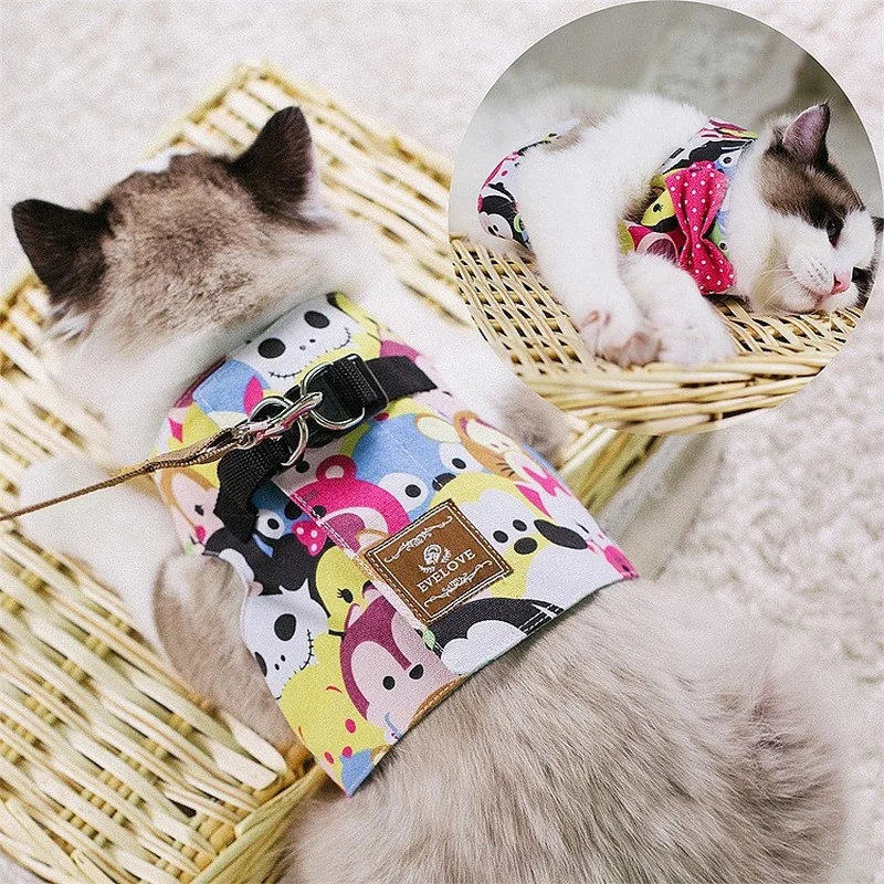 Pet Harness Traction Rope Suit Vest-style Chest Strap Comfortable Small And Medium Cats Products for Pets Small Dog Accessories
Pet Harness Traction Rope Suit Vest-style Chest Strap Comfortable Small And Medium Cats Products for Pets Small Dog Accessories