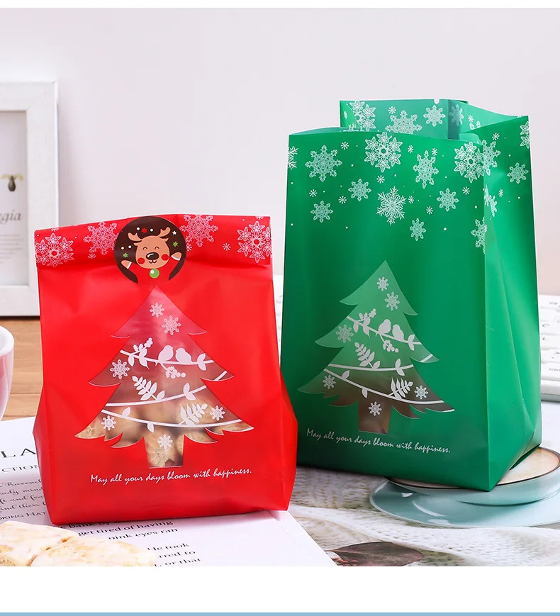 20pcs Snowflake Christmas Tree Gift Bags Merry Christmas Baking Packaging Bag Candy Boxes Xmas Decorations for Home 2021
20pcs Snowflake Christmas Tree Gift Bags Merry Christmas Baking Packaging Bag Candy Boxes Xmas Decorations for Home 2021