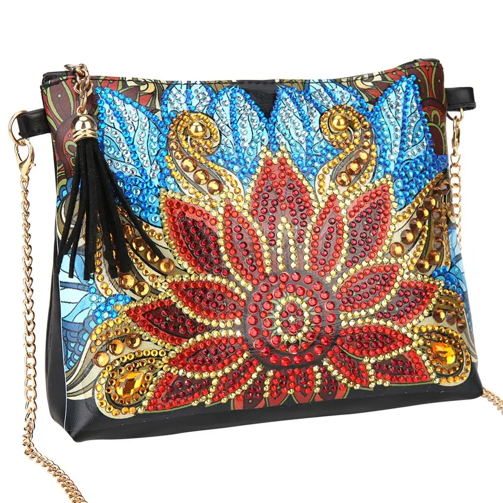 DIY Special Shaped Diamond Painting Wallet Flower Diamond Painting Embroidery Cross Stitch Wallet Pouch Crossbody Bags
DIY Special Shaped Diamond Painting Wallet Flower Diamond Painting Embroidery Cross Stitch Wallet Pouch Crossbody Bags
