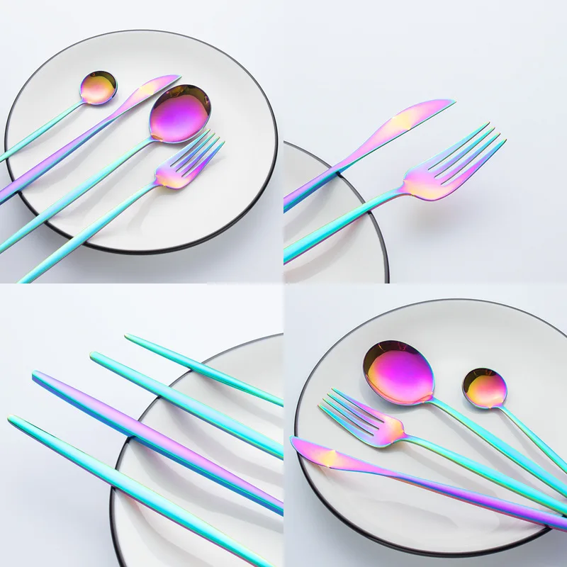 24pcs Gold Dinnerware Set Stainless Steel Cutlery Set Mirror Silverware Knife Fork Spoon Flatware Set Tableware Set For Kitchen 
24pcs Gold Dinnerware Set Stainless Steel Cutlery Set Mirror Silverware Knife Fork Spoon Flatware Set Tableware Set For Kitchen