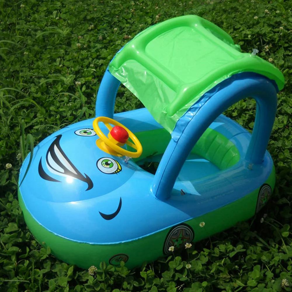 Inflatable Baby Float Seat Boat Summer Sunshade Pool Tools Float Seat Boat Accessories for Girl Boy (Blue and Green)
Inflatable Baby Float Seat Boat Summer Sunshade Pool Tools Float Seat Boat Accessories for Girl Boy (Blue and Green)