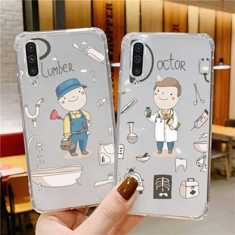 Cartoon Cute Profession Teacher Phone Case For Xiaomi Mi 11 Ultra Lite 10 Redmi Note 9 8 7 9a K30S K40 Pro Transparent Coque
Cartoon Cute Profession Teacher Phone Case For Xiaomi Mi 11 Ultra Lite 10 Redmi Note 9 8 7 9a K30S K40 Pro Transparent Coque