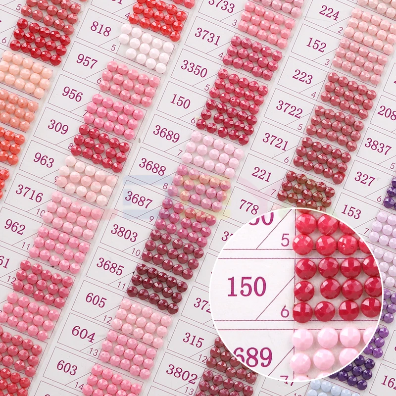 Diamond color card Color contrast full range 447 DMC Rhinestone color identification card square/round diamond comparison 9Sk06
Diamond color card Color contrast full range 447 DMC Rhinestone color identification card square/round diamond comparison 9Sk06