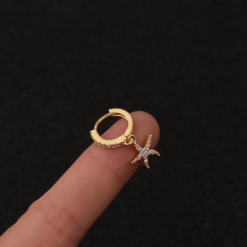Sansango 2021 New 1Pcs CZ Cartilage Hoop Earring For Women Fashion Helix Tragus Daith Conch Rook Snug Lobe Ear Piercing Jewelry
Sansango 2021 New 1Pcs CZ Cartilage Hoop Earring For Women Fashion Helix Tragus Daith Conch Rook Snug Lobe Ear Piercing Jewelry