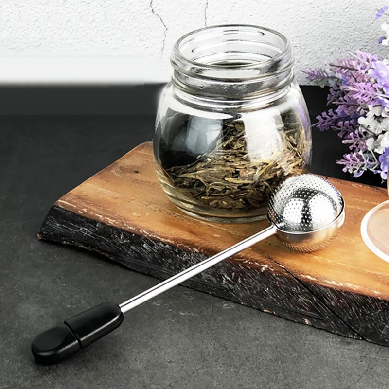 Stainless Steel Fine Mesh Tea Infuser Strainer Mesh Tea Ball Filter Handle Strainer 360 Rotation Infuser Filter Kitchen Tea Tool
Stainless Steel Fine Mesh Tea Infuser Strainer Mesh Tea Ball Filter Handle Strainer 360 Rotation Infuser Filter Kitchen Tea Tool