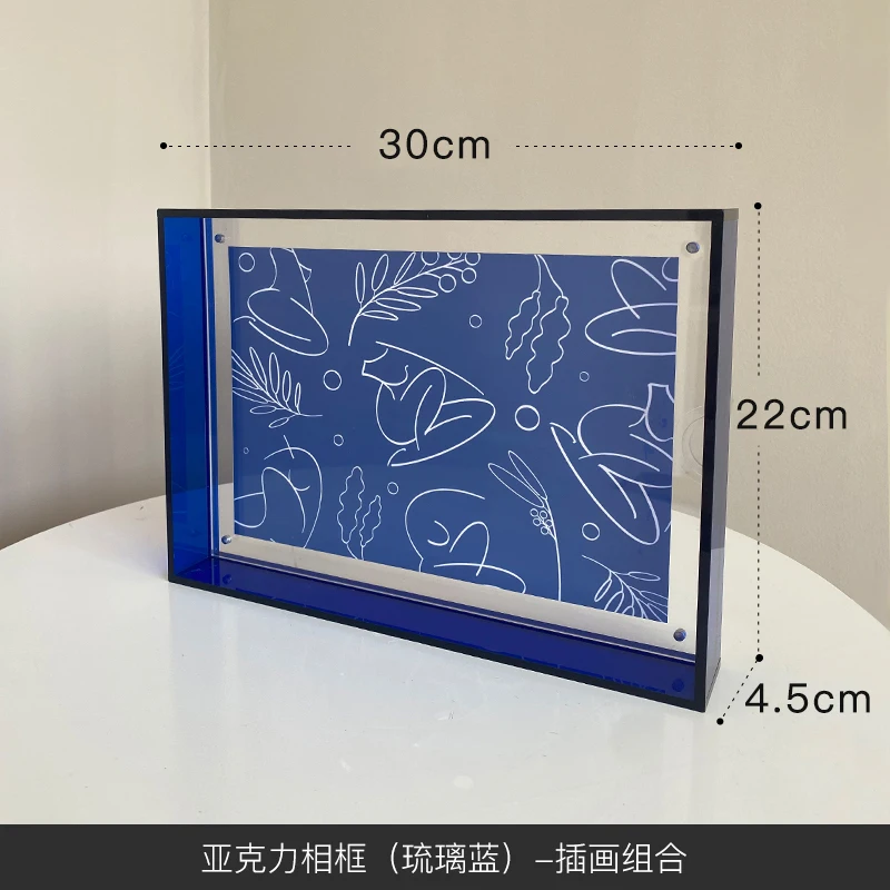 Creative Frame Photo Acrylic Nordic Modern Ornaments Transparent Picture Frame Painting Marco De Fotos Table Decoration ED50XK
Creative Frame Photo Acrylic Nordic Modern Ornaments Transparent Picture Frame Painting Marco De Fotos Table Decoration ED50XK