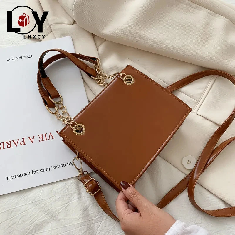Сумка на плечо LHXCY женская из экокожи, саквояж на плечо из экокожи, Роскошный дизайнерский чемоданчик
Сумка на плечо LHXCY женская из экокожи, саквояж на плечо из экокожи, Роскошный дизайнерский чемоданчик