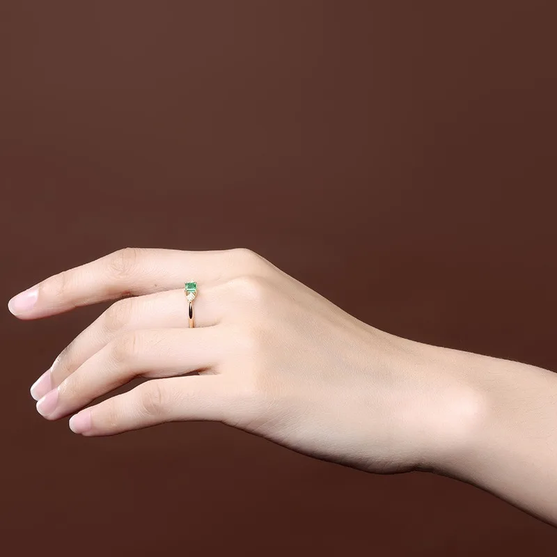 18k Yellow Gold Green Emerald Rings For Women Square Cut Green Tourmaline Zircon Wedding Engagement Ring Gemstone Jewelry Gift
18k Yellow Gold Green Emerald Rings For Women Square Cut Green Tourmaline Zircon Wedding Engagement Ring Gemstone Jewelry Gift