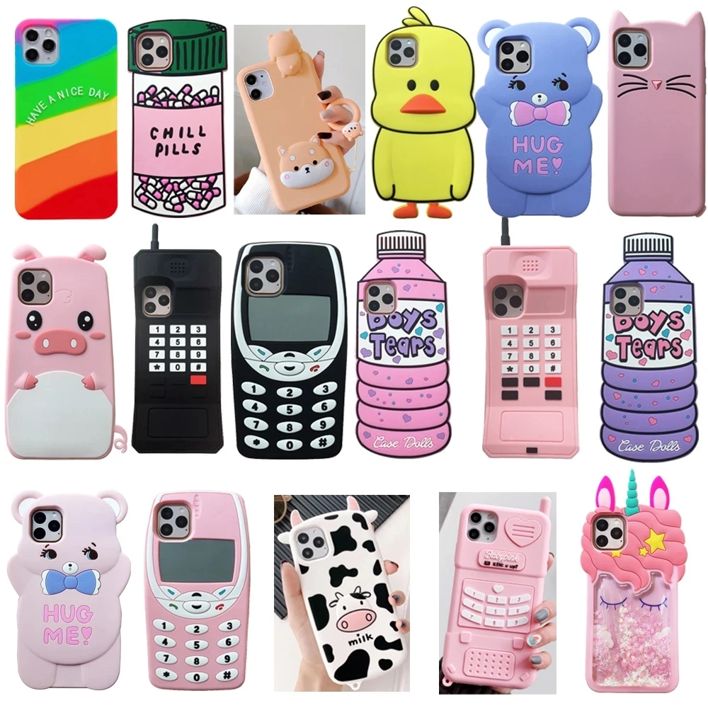 3D Cartoon Cute Animal Lucky Unicorn Hug Bear Silicone Cover For iPhone 5 5s SE 5C 6 6s 7 8 Plus X XR Xs Max Phone Cases Fundas
3D Cartoon Cute Animal Lucky Unicorn Hug Bear Silicone Cover For iPhone 5 5s SE 5C 6 6s 7 8 Plus X XR Xs Max Phone Cases Fundas