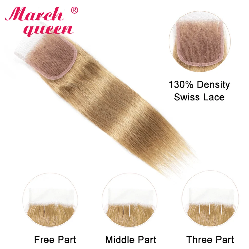 Marchqueen Honey Blonde Bundles With Closure 27# Brazilian Hair 3/4 Bundles With Closure Straight Remy Human Hair Weave Bundles
Marchqueen Honey Blonde Bundles With Closure 27# Brazilian Hair 3/4 Bundles With Closure Straight Remy Human Hair Weave Bundles