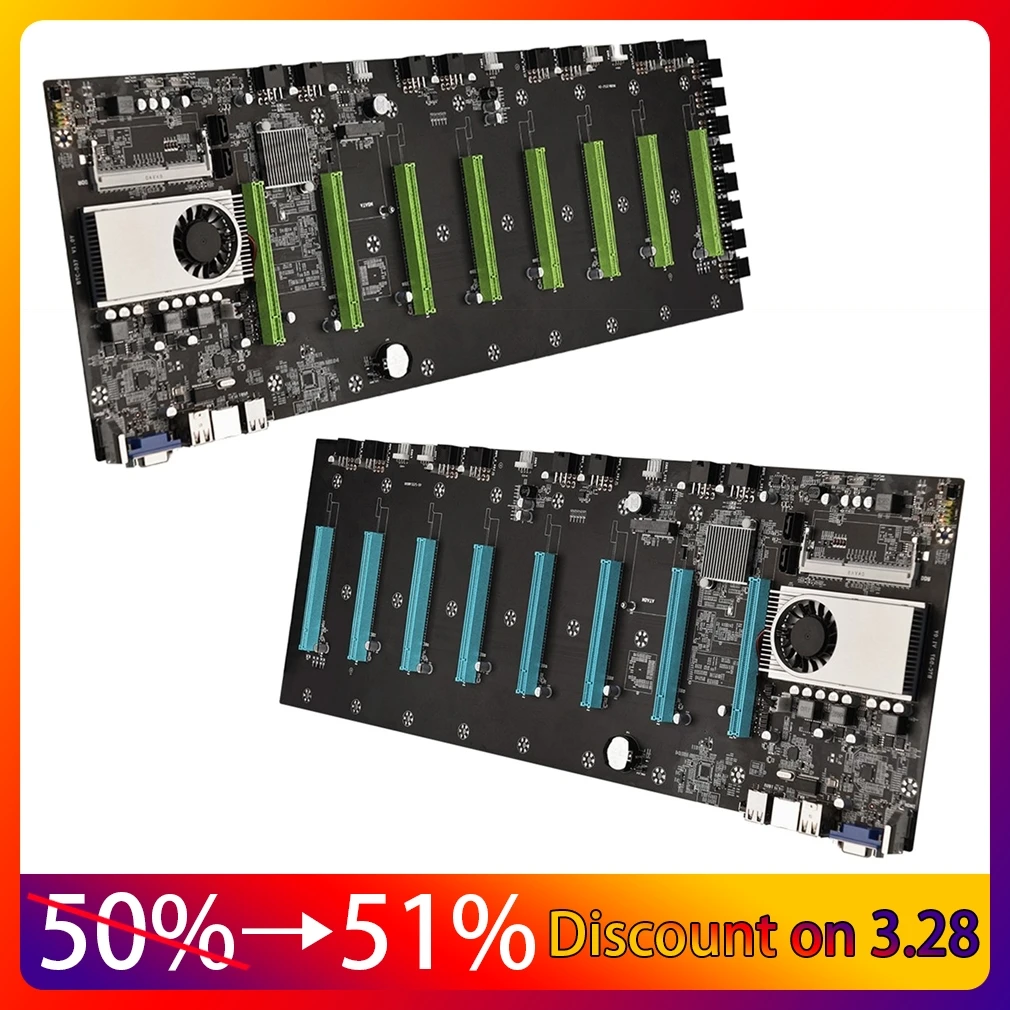 BTC-D37 BTC-S37 Riserless добыча материнская плата 8 GPU Bitcoin крипто Эфириума горно-Поддержка 10600/1600 МГц Процессор наборы для ухода за кожей
BTC-D37 BTC-S37 Riserless добыча материнская плата 8 GPU Bitcoin крипто Эфириума горно-Поддержка 10600/1600 МГц Процессор наборы для ухода за кожей